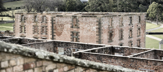 Fototapeta premium Port Arthur building in Tasmania, Australia.