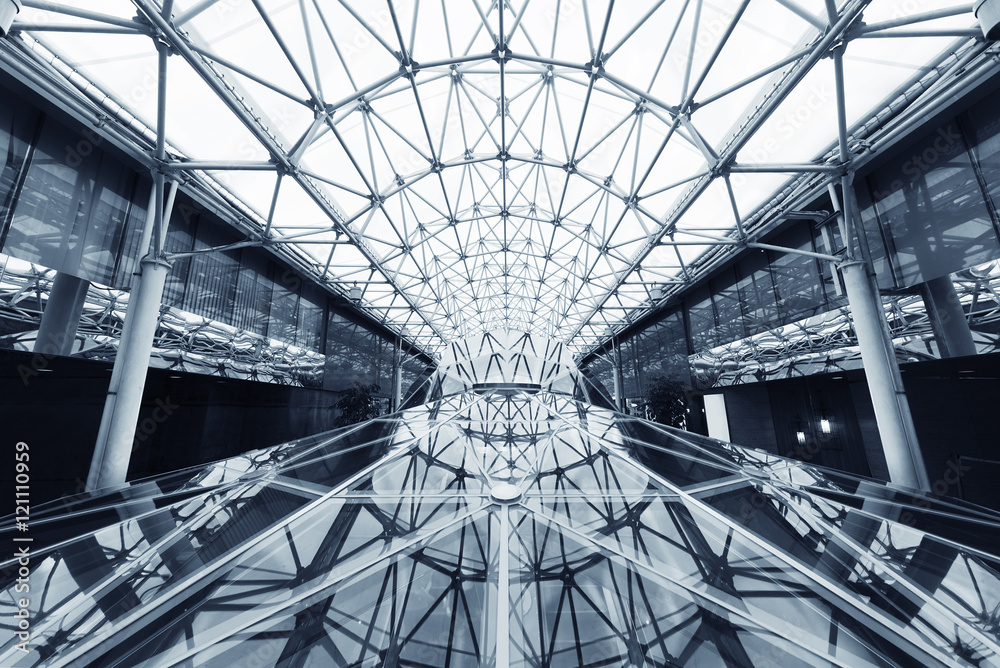 Aufkleber building abstract