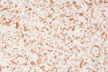 Fleck wall coating for background or wallpaper uses