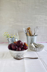 Pflaumen - Stillleben