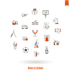 School and Education Icons