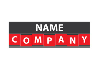 Logo name with company word