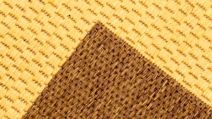 material from the carpet as background