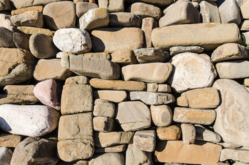 Ściana z kamienia 