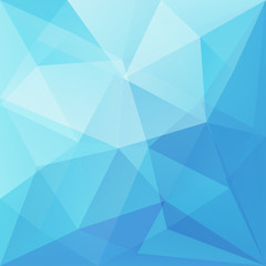 Abstract low poly geometric background with triangles