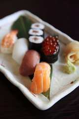 Mix sushi Japanese food