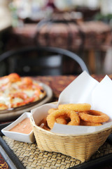 onion rings italian food