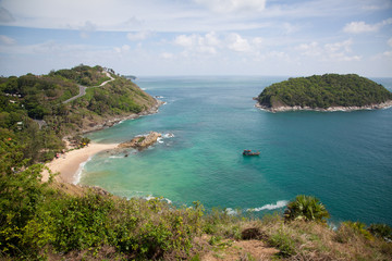 Naklejka premium Little tropical Bay.