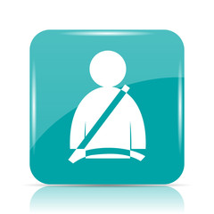 Safety belt icon
