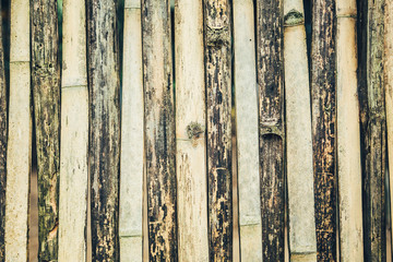 Close up bamboo wall , bamboo wall background