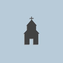 Christian icon church vector