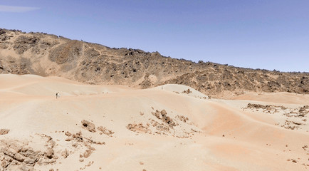 Tenerife mountains, aerial view