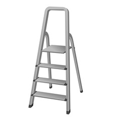 Isolated Step ladder illustration