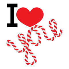 I love you. I heart you.I very love . Valentines day .For lovers, greeting cards,t-shirts,stickers and so on