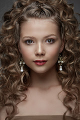 Fototapeta premium Pretty young woman