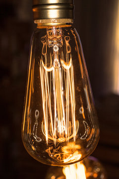 Led filament cob lamp