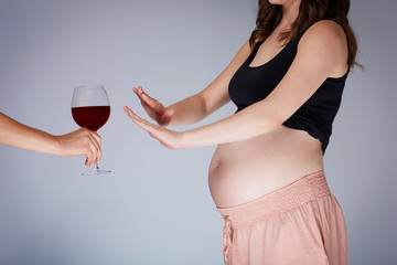 No alcohol during pregnancy