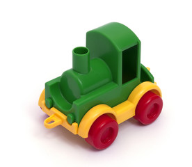 Fototapeta premium children's toy train