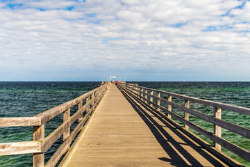 Fototapeta premium seebrücke in heiligendamm