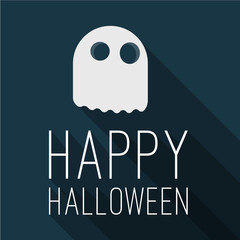 Halloween party poster mock up.