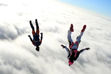 Photo sur Plexiglas Sports aériens Parachutisme