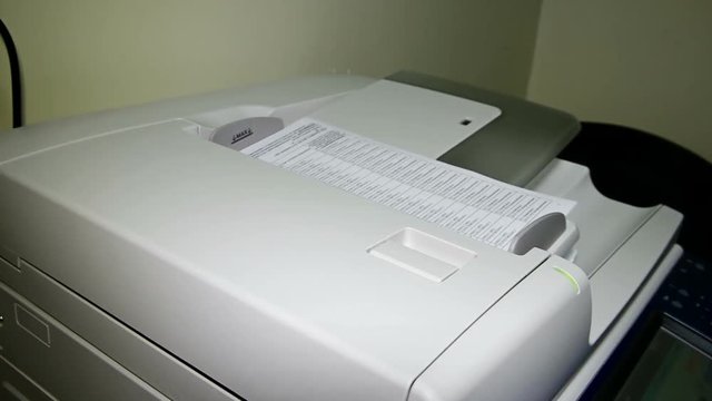 Employment in copier ADF