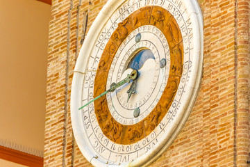 astronomical clock in Italy