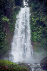 Fototapeta na wymiar Waterfall in Bali Indonesia
