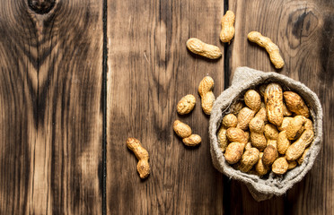 Peanuts in the old bag.