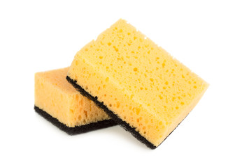 Two kitchen sponges