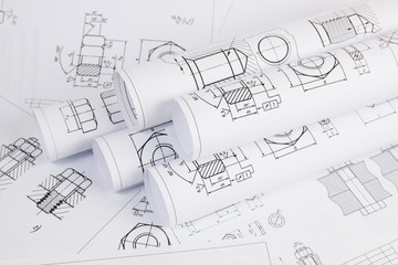 Mechanics engineering drawings