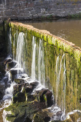 Vanhankaupunginkoski - waterfall on Vantaanjoki River in Old Tow