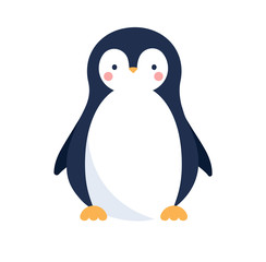 Cute penguin icon