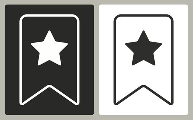 Bookmark - vector icon.