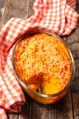 pumpkin baked,gratin