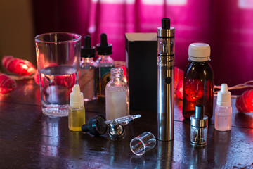 Refill vaporizer with E-juice or e-liquid for smoking safely.