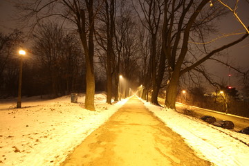 Kraków nocą © dronowefoto