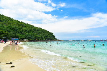 Pristine Beach of Koh Larn, Pattaya, Thailand