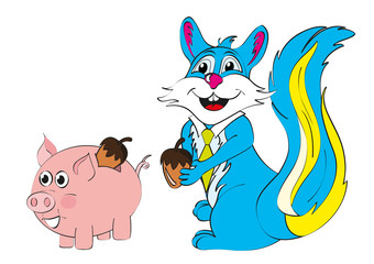 scoiattolo risparmio