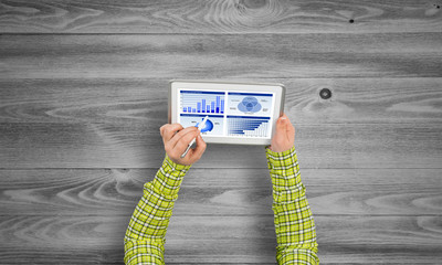 Using financial application