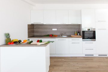 Beautiful modern kitchen.