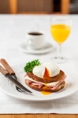 Croque madame, French Toast with Egg