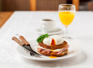 Croque madame, French Toast with Egg