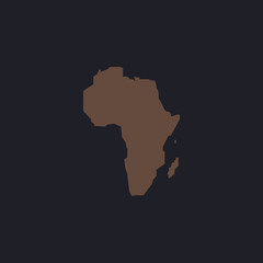 Africa computer symbol