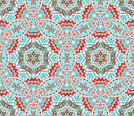 Vector Abstract Seamless Festive pattern