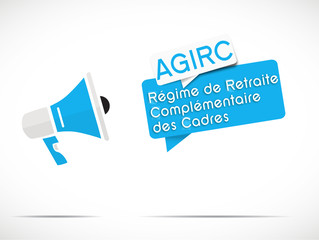 mégaphone : AGIRC