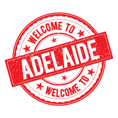 Welcome to ADELAIDE Stamp Sign Vector.