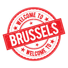 Welcome to BRUSSELS Stamp Sign Vector.