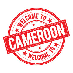 Welcome to CAMEROON Stamp Sign Vector.