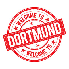 Welcome to DORTMUND Stamp Sign Vector.